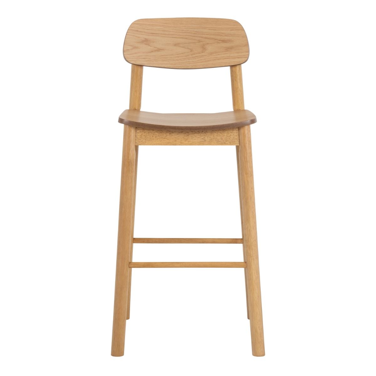 Barlow Oak Bar Stool Set of 2