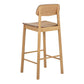 Barlow Oak Bar Stool Set of 2