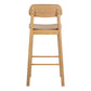Barlow Oak Bar Stool Set of 2