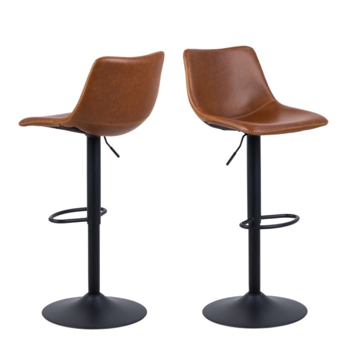 Oregon Bar Stool in Brown, One supplied