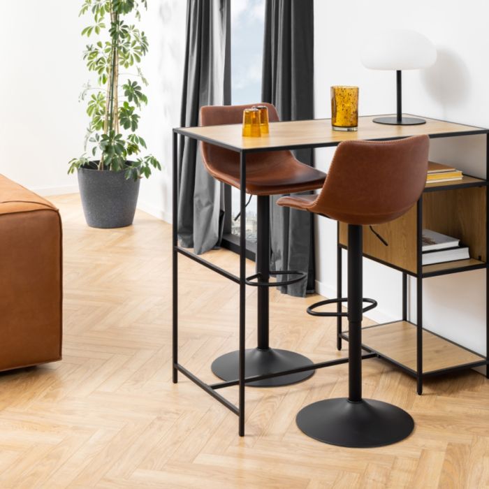 Oregon Bar Stool in Brown, One supplied