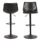 Oregon Bar Stool in Black, One supplied