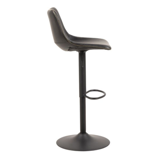 Oregon Bar Stool in Black, One supplied